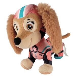 Paw Patrol Mighty Movie Skye Plush Dog 2023 Spin Master 7" Stuffed Animal Toy